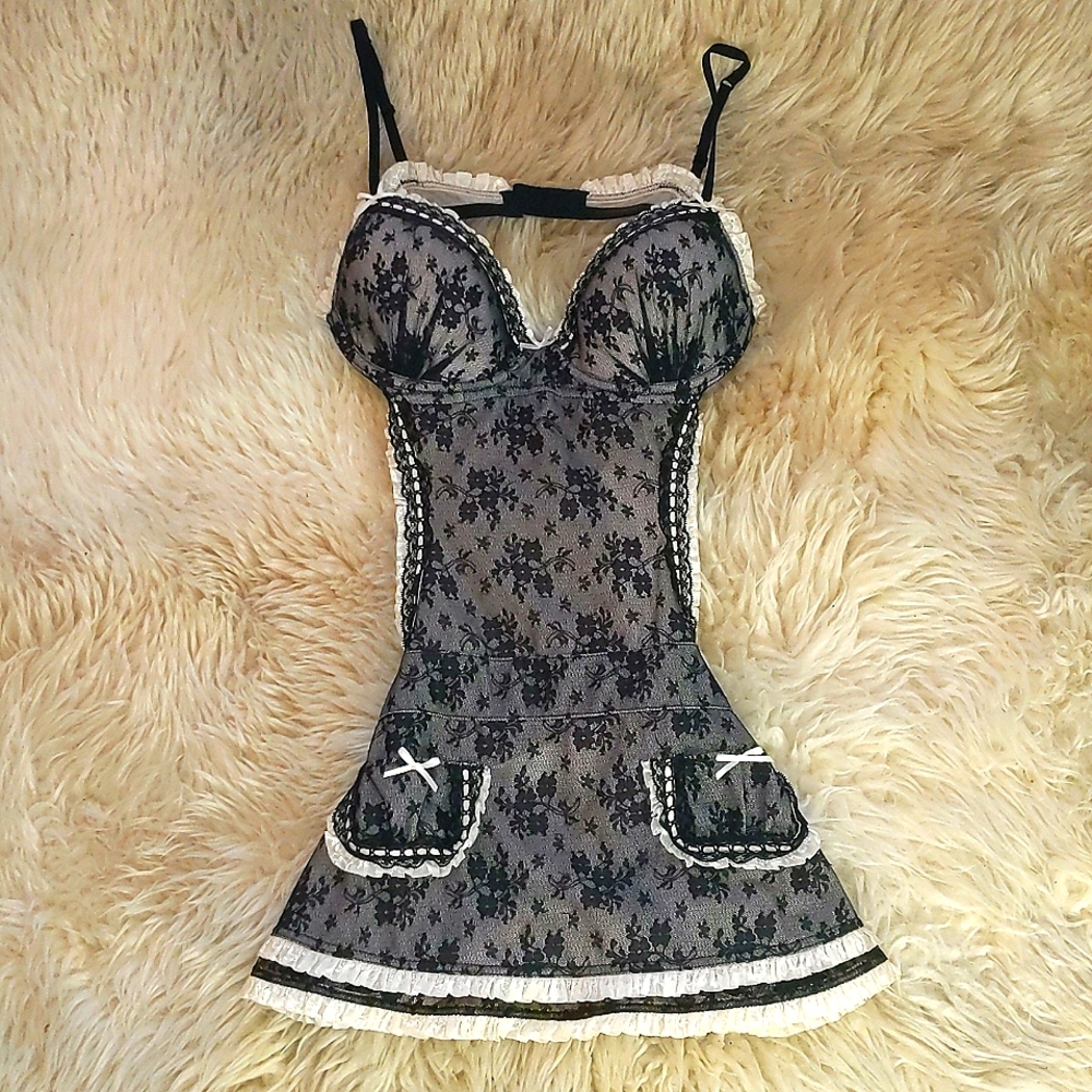 Vic secret French maid sexy little thing lingerie